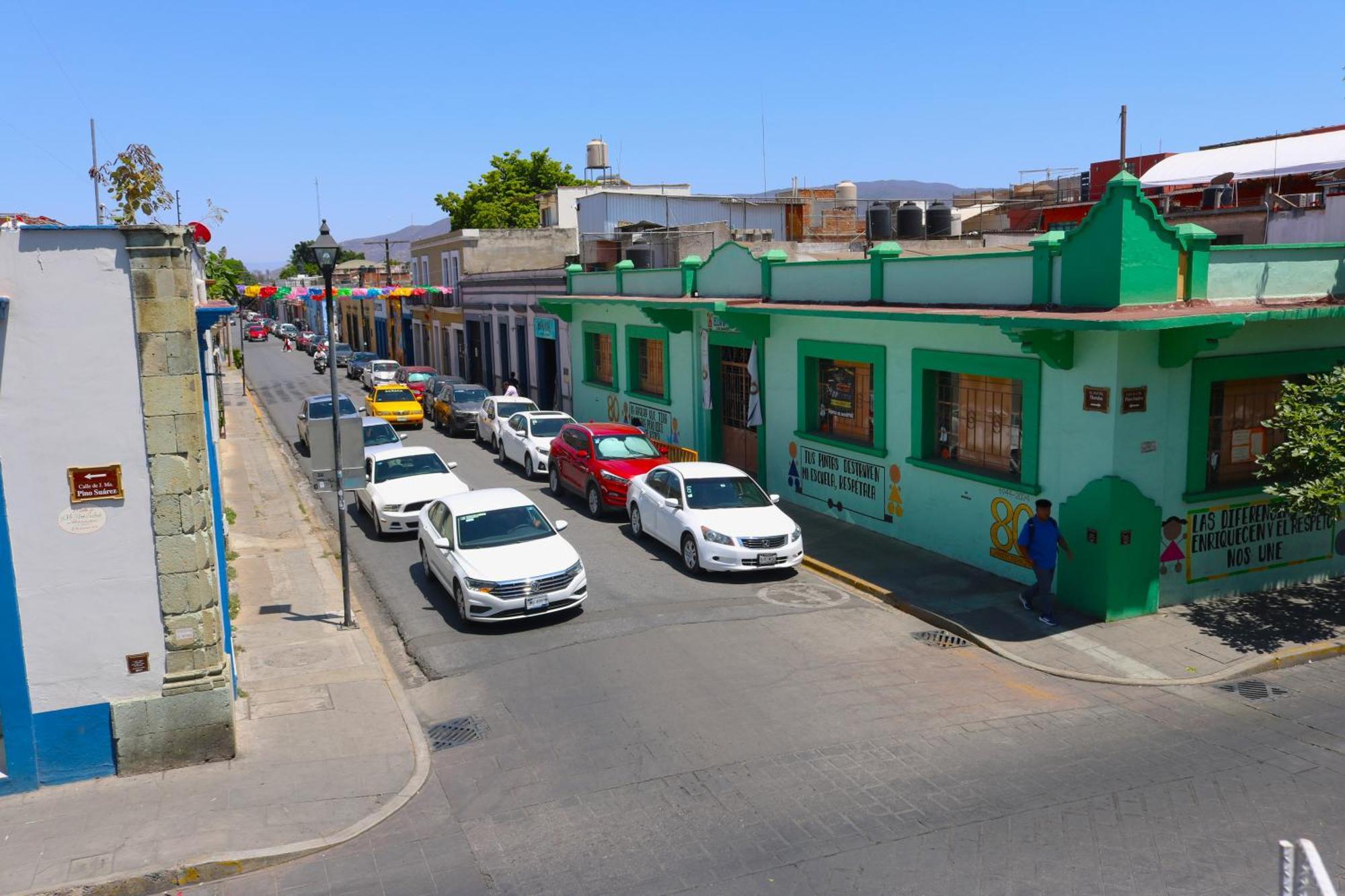 Ferienwohnung Apartamento Pino Suarez Oaxaca Exterior foto